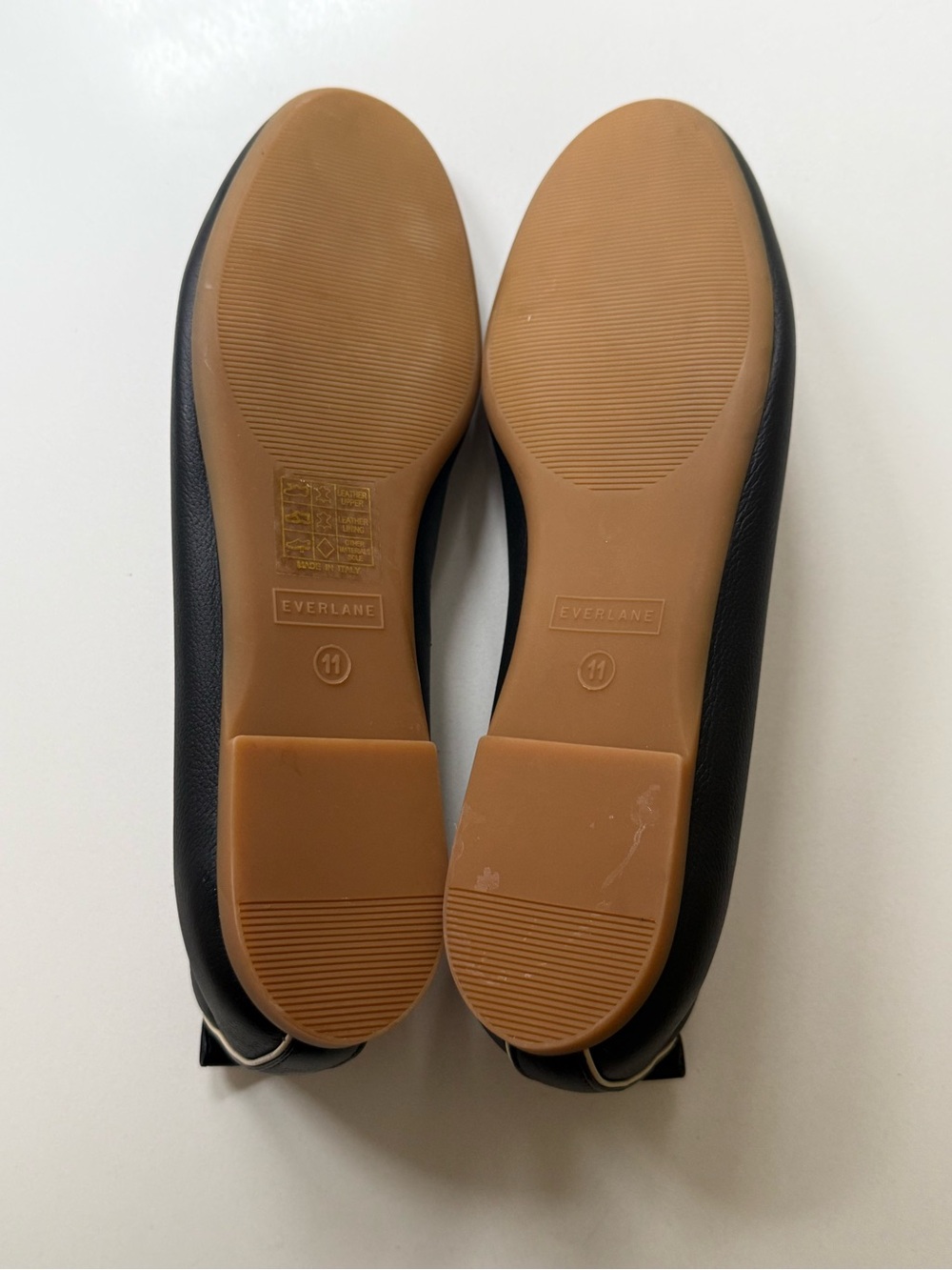 BRAND NEW EVERLANE THE DAY GLOVE BLACK FLATS SIZE 11 - Picture 7 of 8